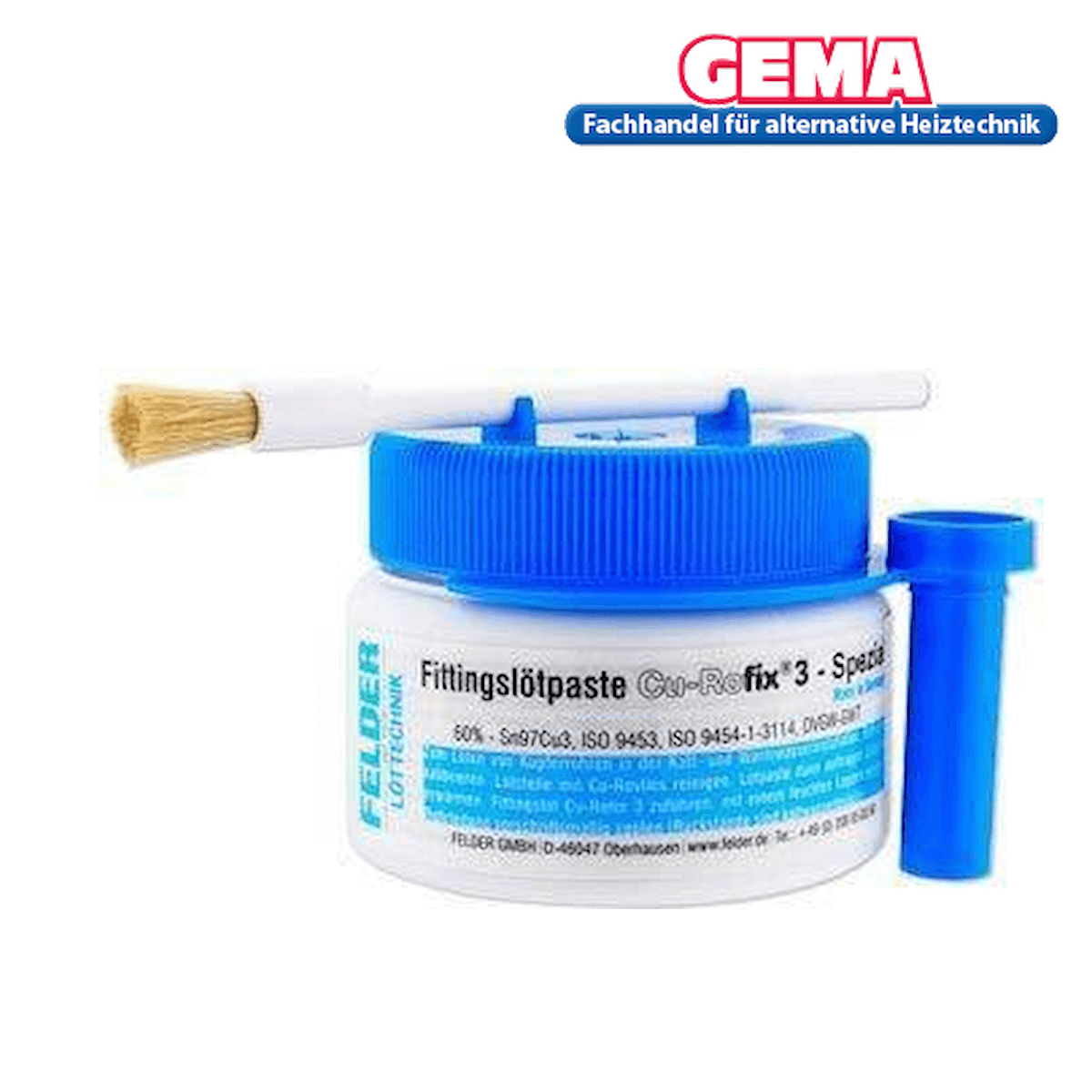 Fittingslötpaste CU-Rofix 3 Spezial Flussmittel.