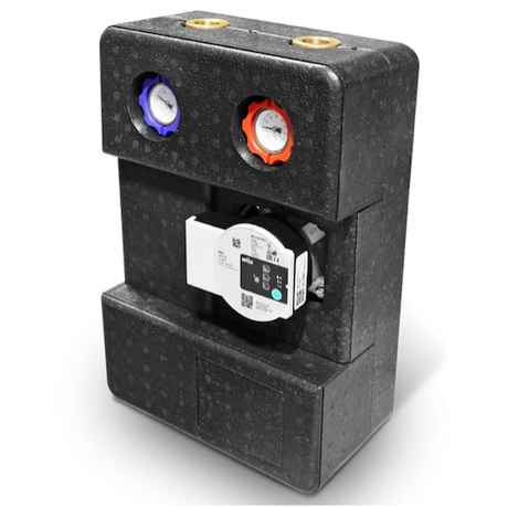 GEMA Pumpengruppe DN25 mit  Kugelhan.