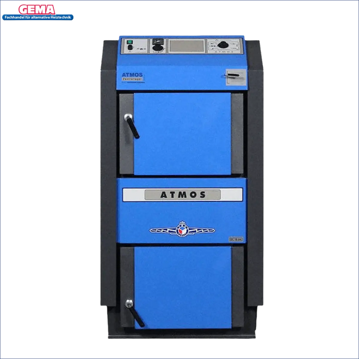 Atmos Atmos Holzvergaser Atmos DC 30GSE mit blauer und grauer Holzvergaser