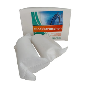 Flockungskartuschen für 🏊 Poolwasseraufbereitung - Effiziente Wasserqualität und Partikelentfernung.
