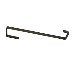 Schwarzer Metall-Handtuchhalter im Dachhaken-Montageset Sunex Dachhaken-Montageset