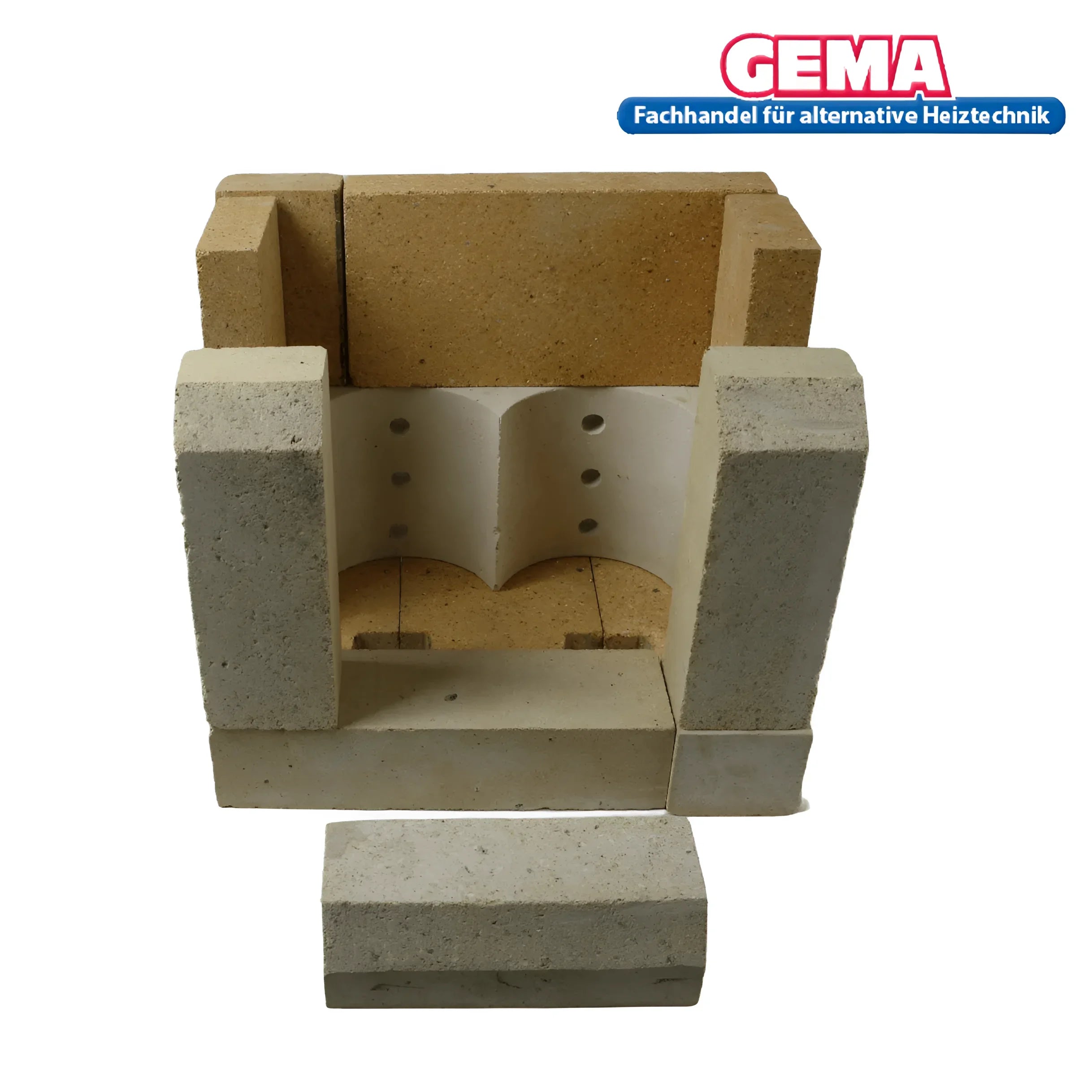 Schamott Komplettsatz MPM DS Wood 10kW 🔥 für Ofenbau, hitzebeständige Materialien 🧱 für langlebige Nutzung.