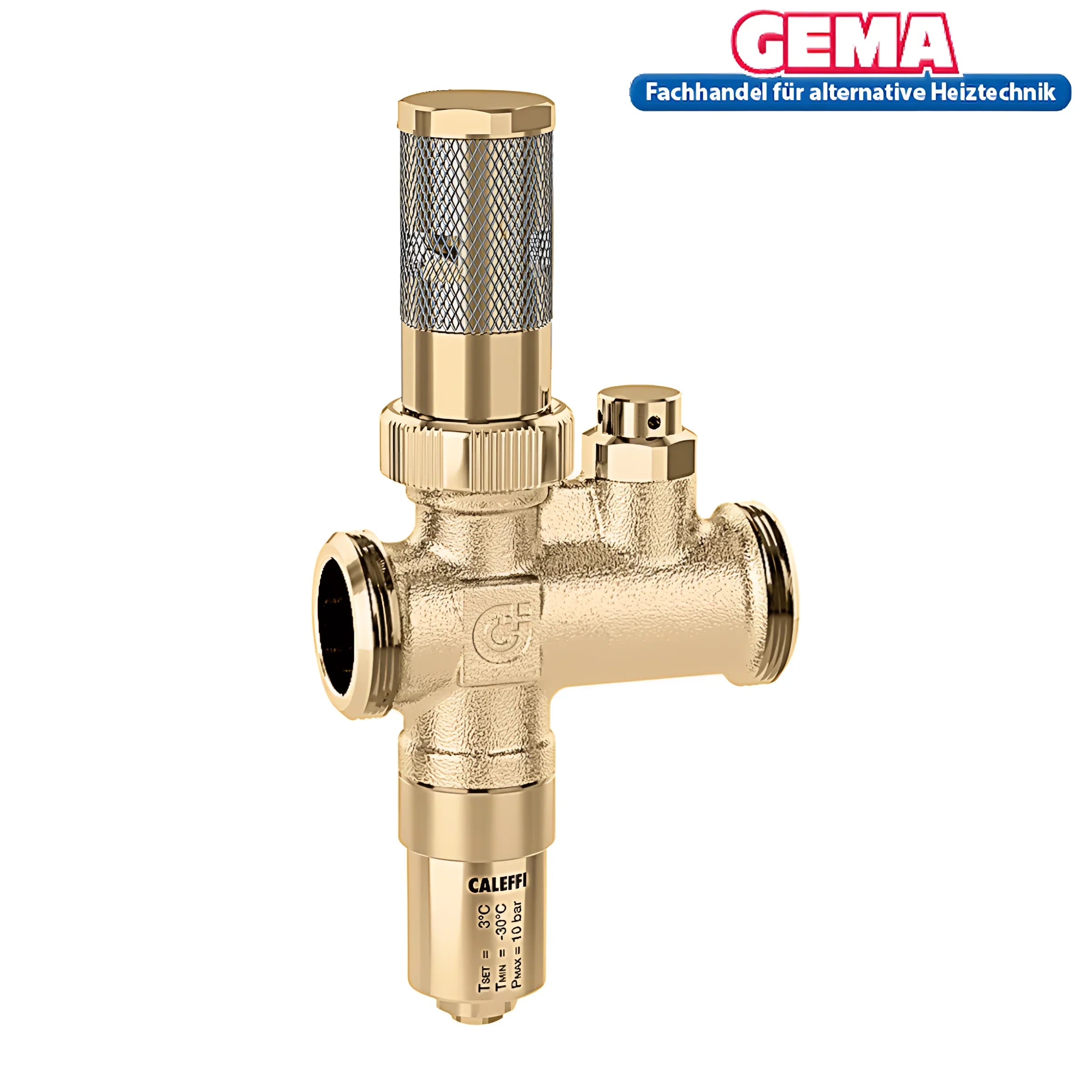Caleffi Frostschutzventil 🔧 für Heizsysteme schützt vor Frost ❄️ und Schäden an der Wärmepumpe. Ideal für 1" und 1 1/4".