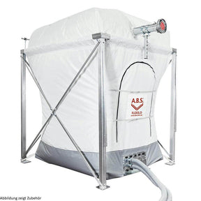 Pelletsilo FLACHBODEN inkl. Gestell.