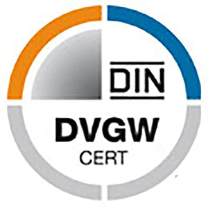 Zertifizierungszeichen DIN DVGW CERT auf Dichtungspaste NEO FERMIT für Gewindeverbindungen