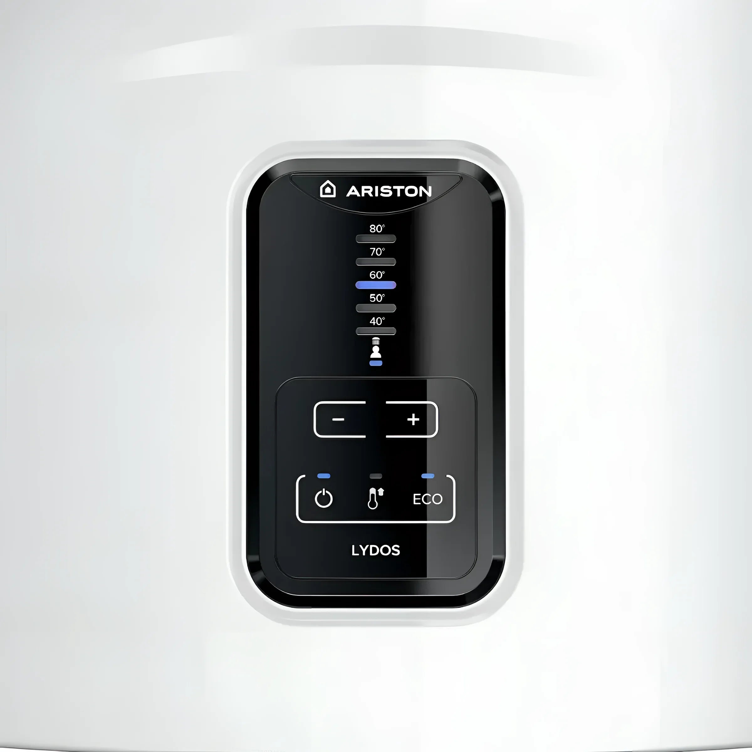 Ariston Lydos Eco Warmwasserbereiter 🌡️ mit digitaler Anzeige und Wasser Plus-Technologie für effiziente Warmwasserversorgung