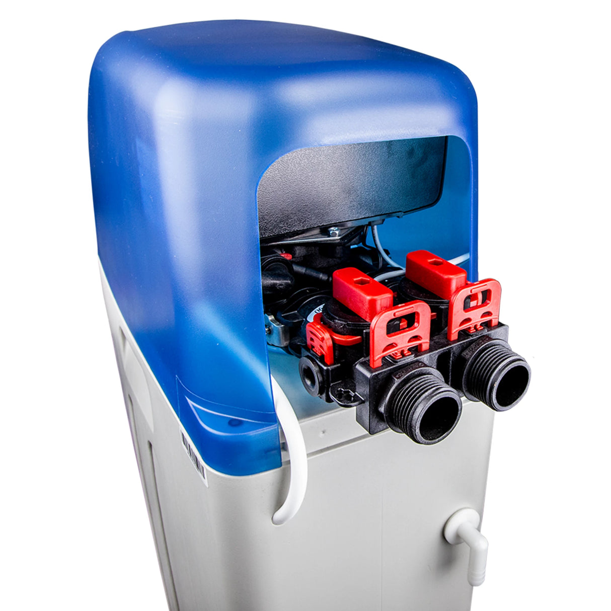 Impianto addolcitore d'acqua Aqmos R2D2-48 con kit di collegamento 1 pollice