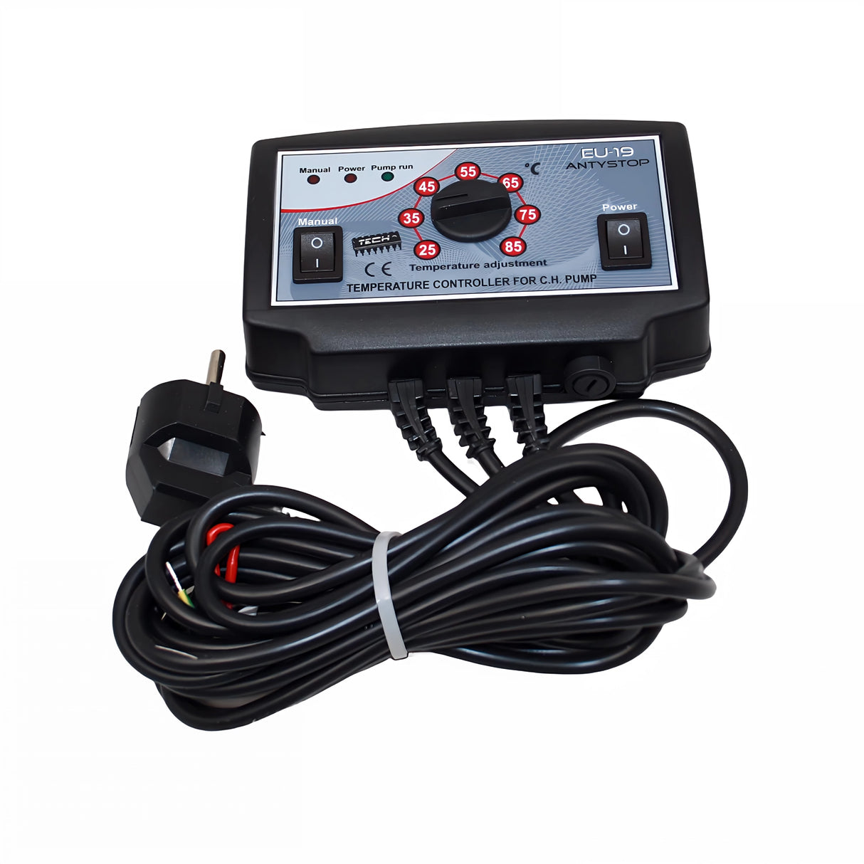 Tech Pumpenregler Eu-19 für Umwälzpumpen