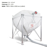 Effiziente Pelletsilo-Lösung zur sicheren und platzsparenden Pelletlagerung im industriellen Bereich