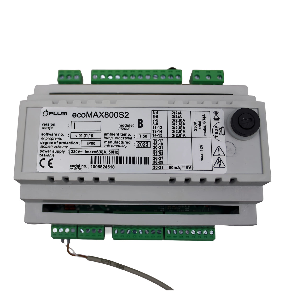 Modul rozšírenia B pre kontrolu GEMA