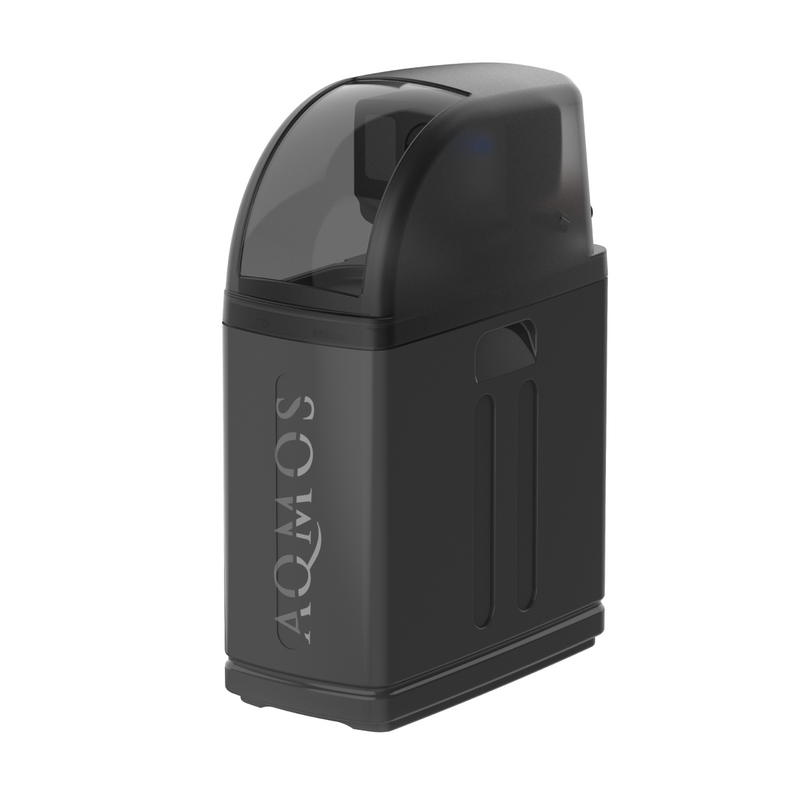 Aqmos R2D2-32 BLACK EDITION vodní změkčovač sada s zpětným proplachem filtrem, připojovací sadou a montážním blokem