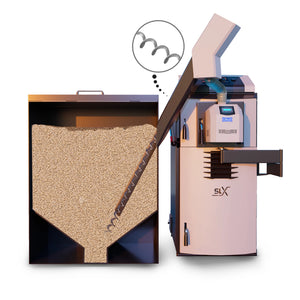 Kombinovaný kotol Attack SLX 20 kW – drevo a pelety – efektívny & všestranný