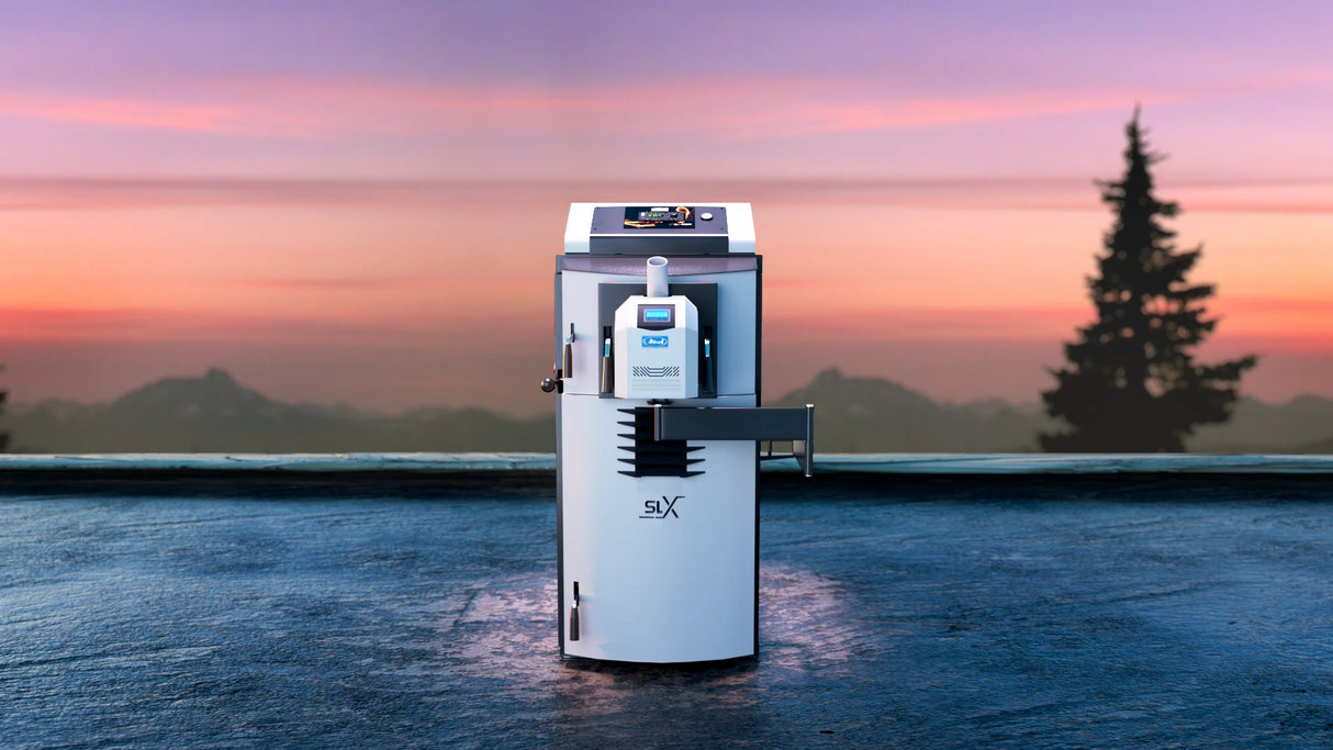 Kombinovaný kotol Attack SLX 20 kW – drevo a pelety – efektívny & všestranný