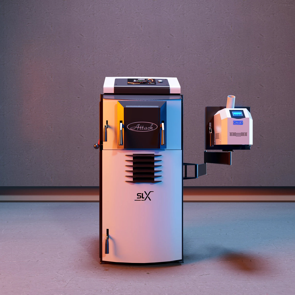 Kombinovaný kotol Attack SLX 20 kW – drevo a pelety – efektívny & všestranný