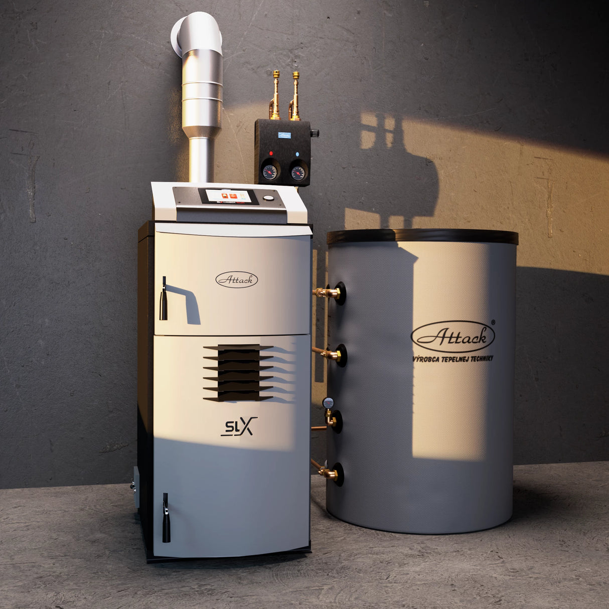 Αεριοποιητής ξύλου 35 kW ATTACK SLX 35 Lambda