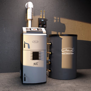 Splyňovač dreva 50 kW ATTACK SLX 50 Profi