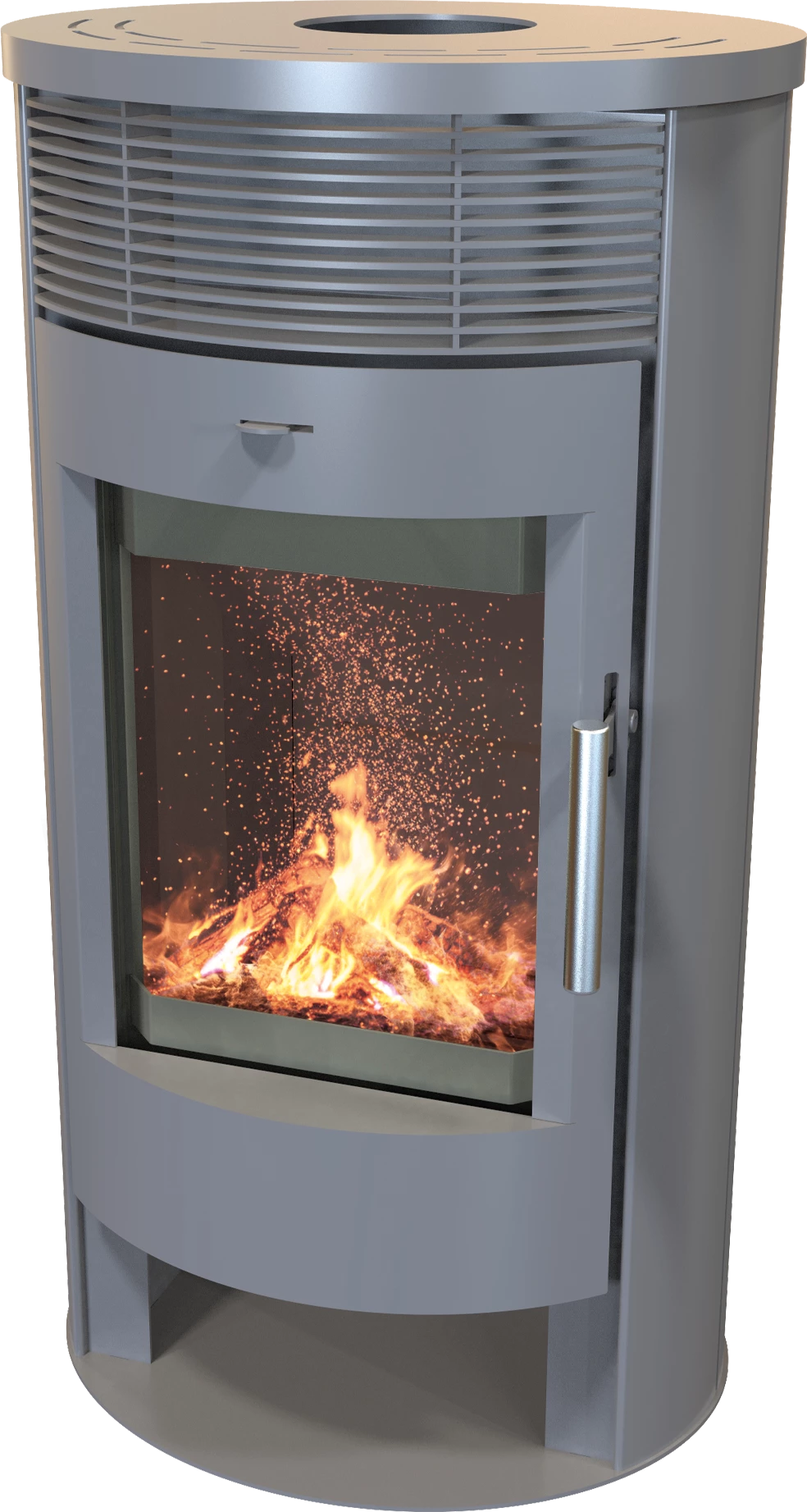 Cheminée ronde haut de gamme TORONTO