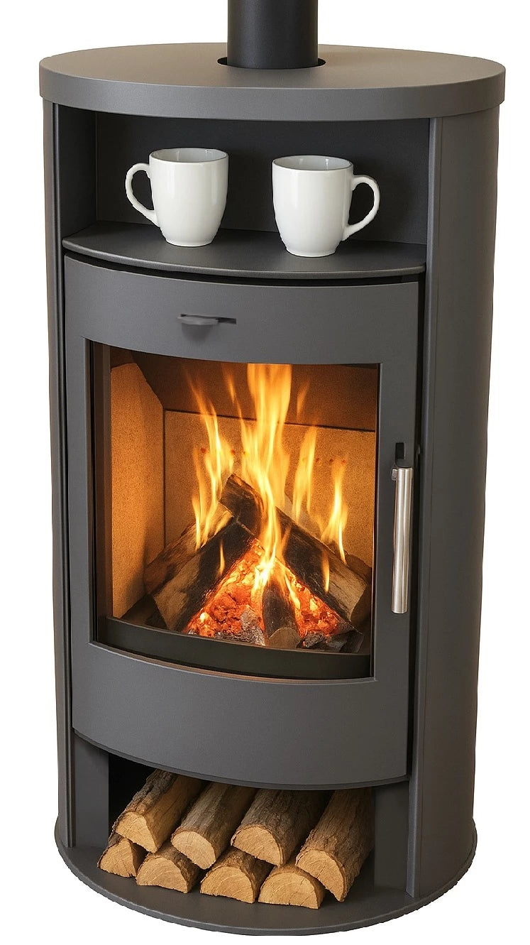 Cheminée ronde haut de gamme TORONTO