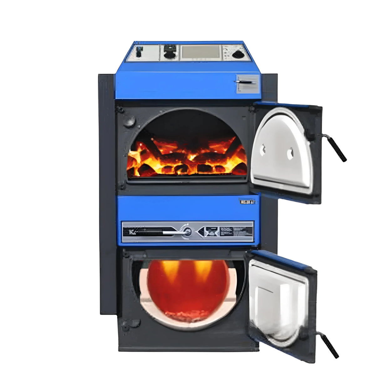 ATMOS KC 25 S Kohlevergaser 26 kW – Festbrennstoffkessel für Braunkohle - GEMA Shop