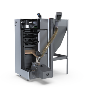 Pelletkessel NEXTPELL+ 20 kW für effizientes Heizen mit moderner Technologie
