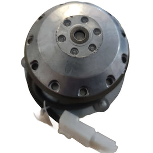 Silberner gebläse motor mit wiring connector für Attack Holzvergaserkessel wood&pellet