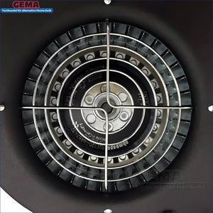 Circularer Ventilator mit Metallgitter für Gebläse WPA 117 Defro mit elektronischer Steuerung