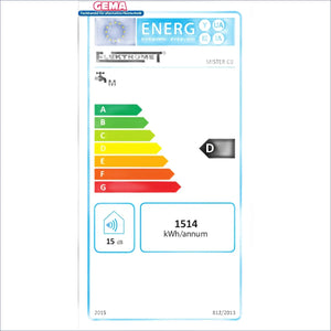 Energy efficiency label auf Elektrospeicher Warmwasserspeicher Elektroboiler für elektro hängespeicher brauchwasserspeicher