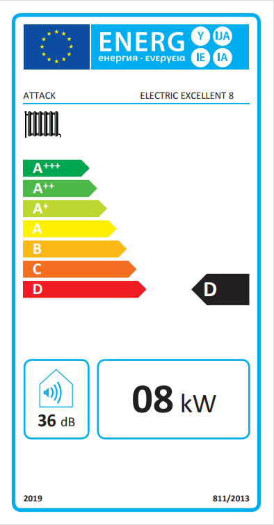 Elektrokessel ATTACK Electric Exellent 8 kW Zentralheizung u Warmwasser - GEMA Shop