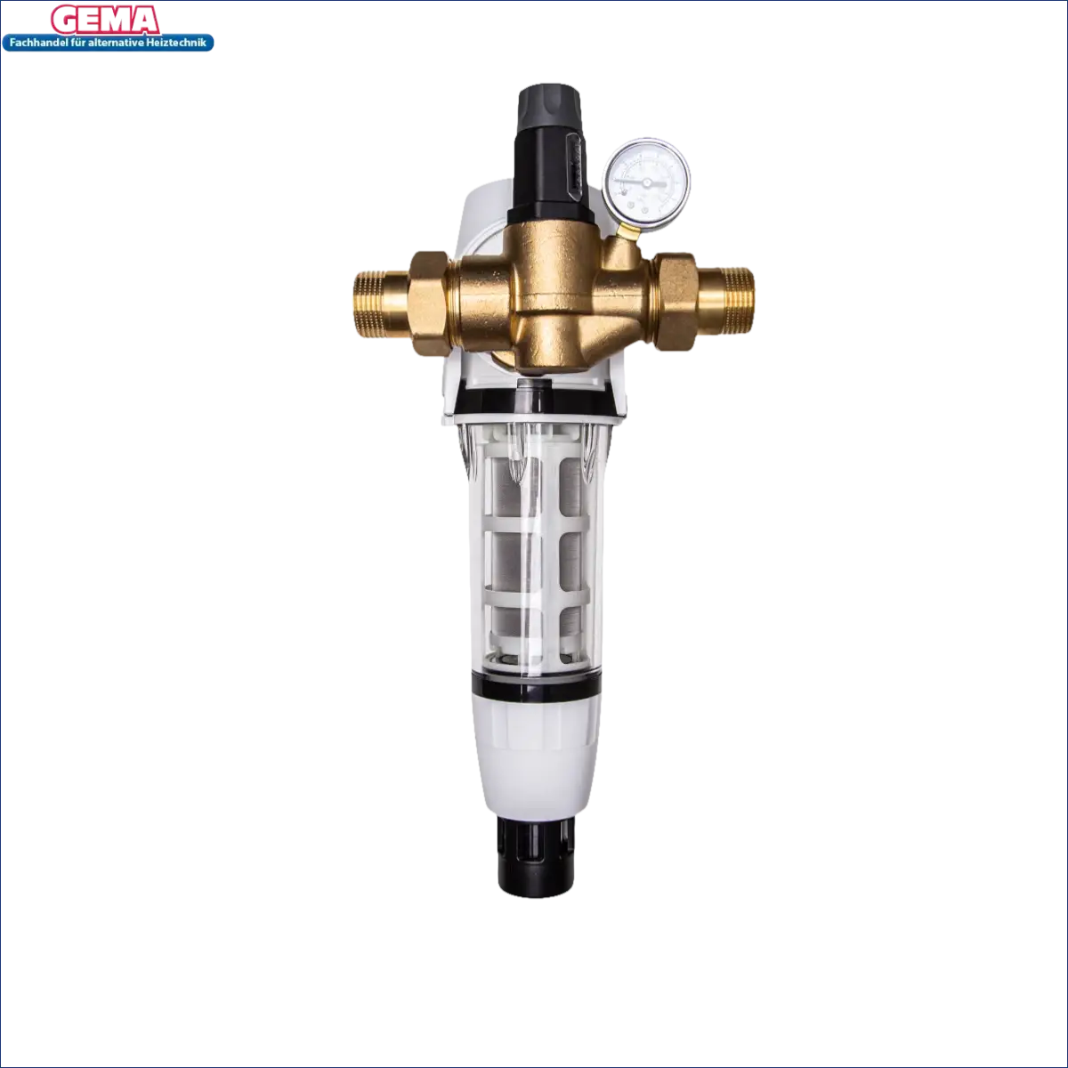 Brass und Kunststoff Wasserfilter für Aqmos Hauswasserfilter mit Rückspülautomatik