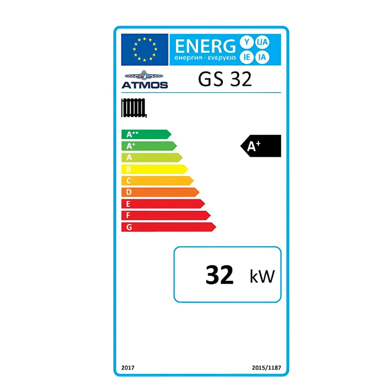Holzgasifikācijas katls Atmos GS32 – Efektīvs gazifikācijas katls - GEMA veikals