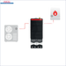 Diagram eines Heizsystems für Mini Wärmepumpenspeicher Wandspeicher 50 Liter