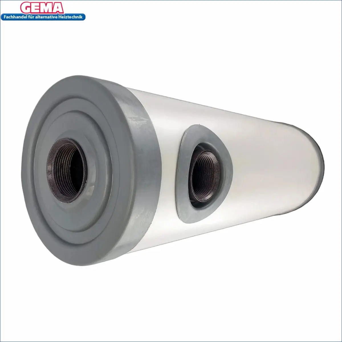 Cylindrischer Wasserfilter mit Gewindeadaptern für Nachheizmodul MDC 400P Heizstab MDC400 Plus