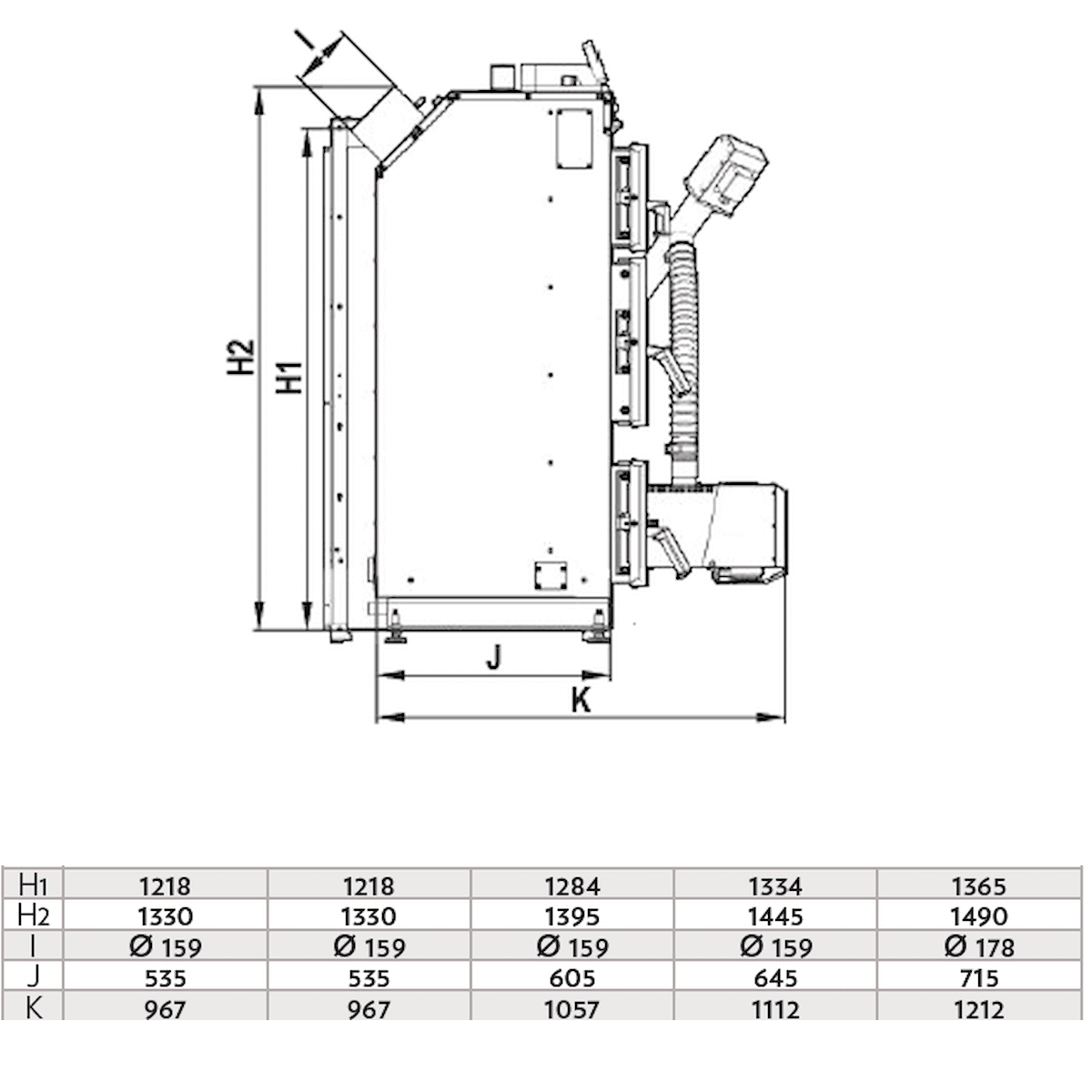 Pelletkessel Defro Komfort Ekopell 25 kW - GEMA Shop
