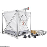 Pelletsilo FLACHBODEN inkl. Gestell - GEMA Shop