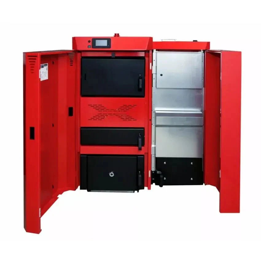 Thermoflux PID Kombikessel 35 kW – Holz - und Pelletheizung Effizient - GEMA Shop