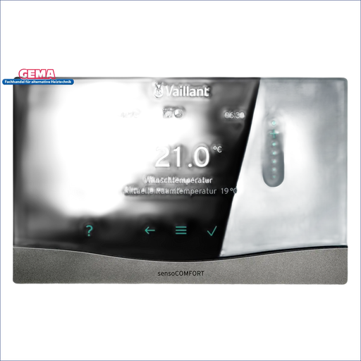 Vaillant sensoCOMFORT Heizungsregler VRC 720/3, modernes Thermostatgerät