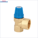 Brassdruckreduzierventil mit blauer Einstellknopf für Warmwasserspeicher 100 Liter plus Heizstab TERi 1,5 kW