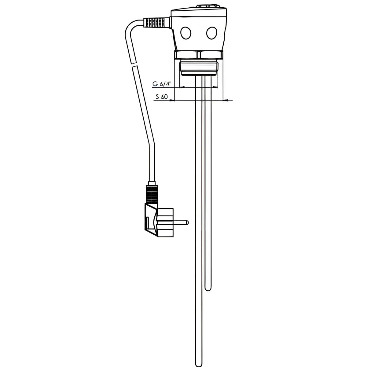 Warmwasserspeicher 120 L mit Incoloy 825 Heizstab 2 kW - GEMA Shop